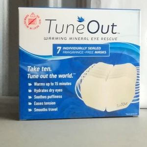 TuneOut Warming Mineral Eye Rescue eye masks